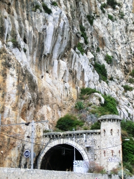Cap Roux Tunnel western portal