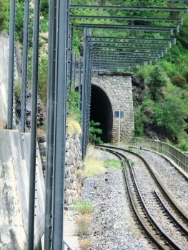 Caussagne Tunnel western portal