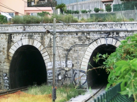 Cimiez Tunnel eastern portals