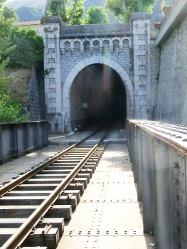 Entrevaux Railroad Tunnel I eastern portal