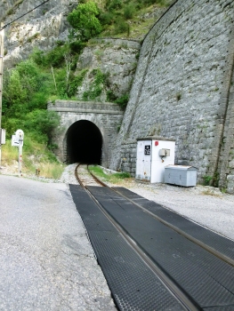 Entrevaux Railroad Tunnel II northern portal