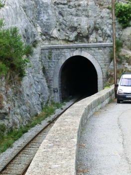 Entrevaux Railroad Tunnel II southern portal
