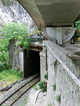 La Mescla Tunnel northern portal