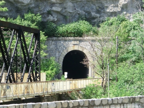 La Mescla Tunnel southern portal