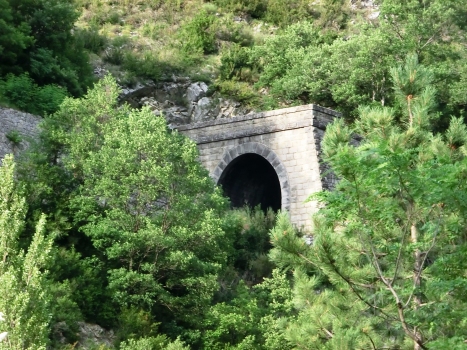 Plan de Coulomp Tunnel western portal