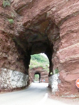 Gorges de Daluis 4 Tunnel southern portal
