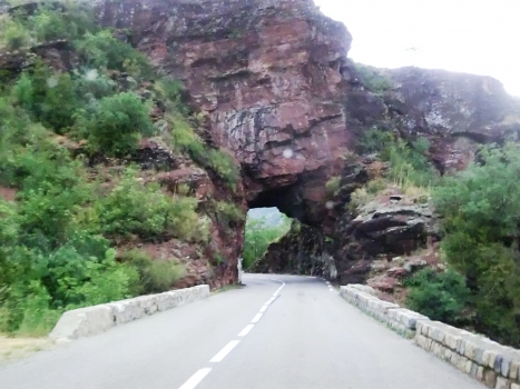 Gorges de Daluis 8 Tunnel southern portal