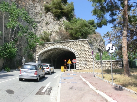 Moyenne Corniche Tunnel western portal
