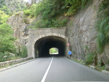 Gorges de Paganin Tunnel northern portal