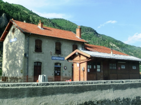 Bahnhof Entrevaux