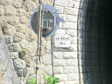 La Roche Tunnel northern portal plate