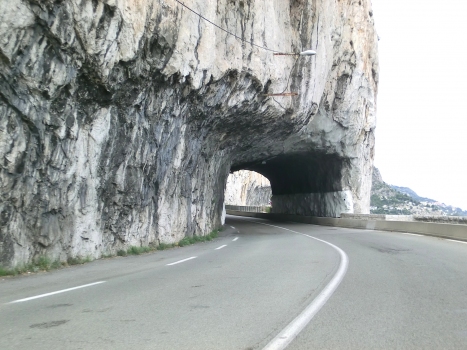 Cap Roux Tunnel western portal