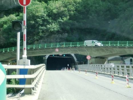 La Mescla Road Tunnel northern portal