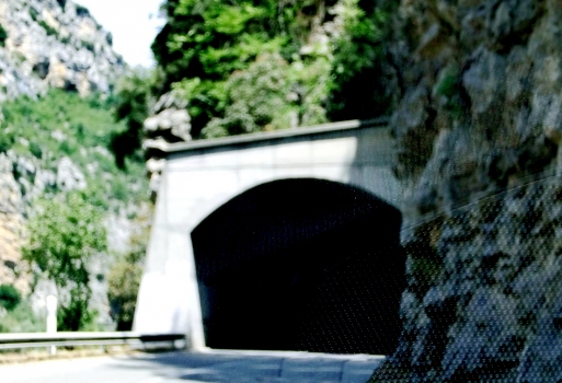 Tunnel Bahnhof la Tinée