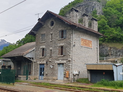 Bahnhof Pomblière-Saint Marcel