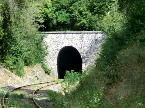 La Ribosse Tunnel western portal
