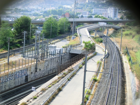 Marseilles Tunnel southern portal