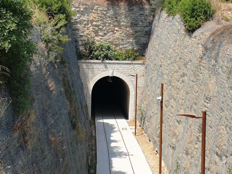 Peyregoua Tunnel southern portal