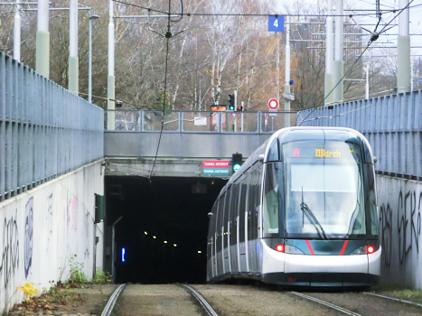 Strasbourg Tramway Tunnel northern portal