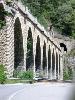 Eboulis Viaduct and Sanfurian Tunnel southern portal