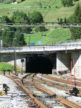 Gotthard rail Tunnel southern portal