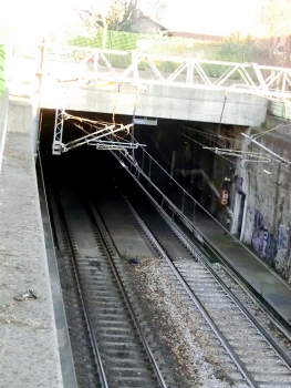 Busto Arsizio Tunnel eastern portal