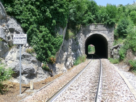 Cividate Tunnel southern portal