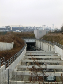 Malpensa T1 Tunnel northern portal