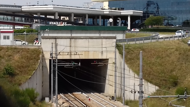 Malpensa Terminal 1 Tunnel southern portal