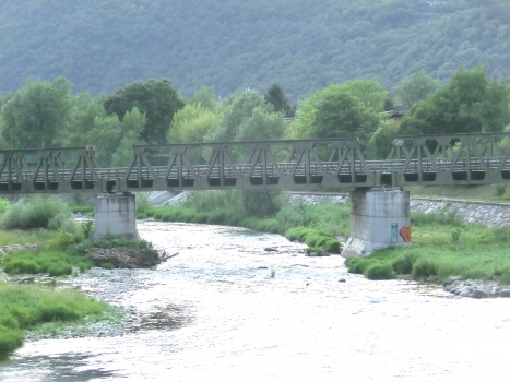 Darfo Bridge across Oglio river