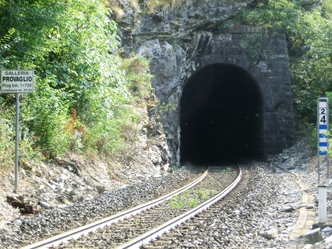 Provaglio Tunnel northern portal