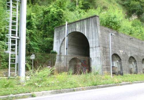 San Gregorio Tunnel northern portal