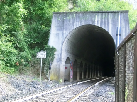 San Gregorio Tunnel northern portal