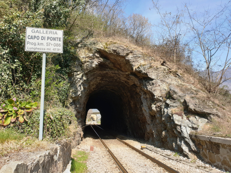 Capo di Ponte Rail Tunnel southern portal