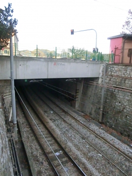 Piazzale Trieste Tunnel southern portal