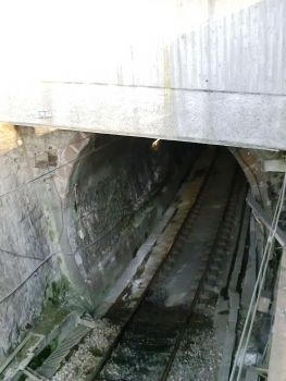 San Pedrino Tunnel western portal