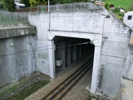 Disentis Tunnel western portal