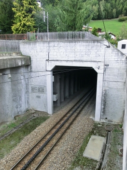 Disentis Tunnel western portal