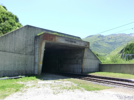 Furka Base Tunnel eastern portal