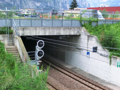 Pressano Tunnel southern portal