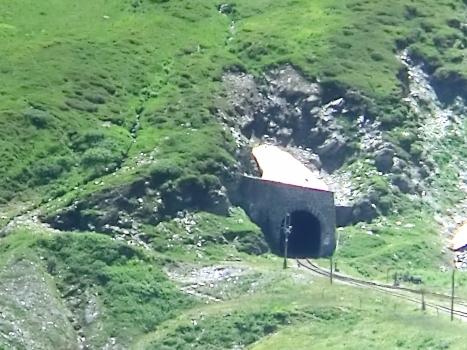 Furka Tunnel eastern portal