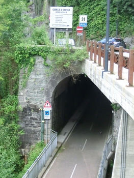 Sotto il Cornello Tunnel northern portal