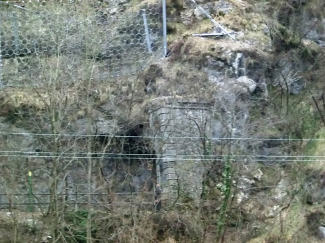 Predaria Tunnel northern portal