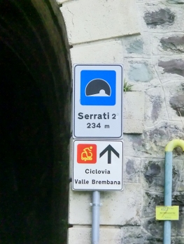 Tunnel de Serrati 2