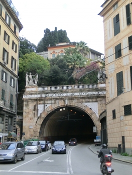 Galleria Nino Bixio western portal