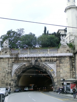 Galleria Giuseppe Garibaldi eastern portal
