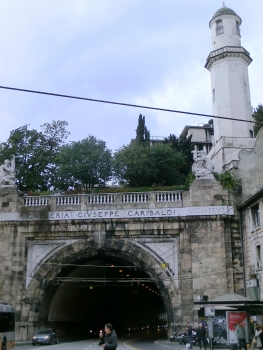Galleria Giuseppe Garibaldi eastern portal