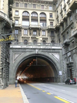 Galleria Giuseppe Garibaldi western portal