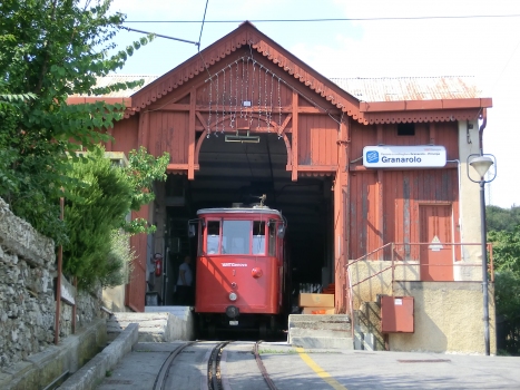 Principe–Granarolo Rack Railway, Granarolo station