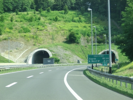 Hrastovec tunnel northern portals